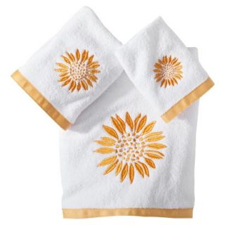 Sunflower 3 Piece Towel Set