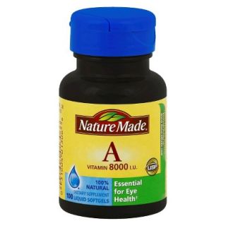 NatureMade Vitamin A 8000 I.U   100 Count