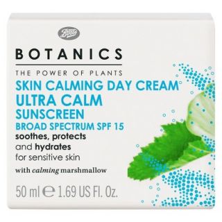 Boots Botanics Ultra Calm Skin Calming Day Cream SPF15   1.69 oz