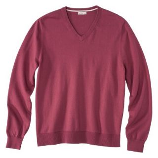 Merona Mens Lightweight Pullover Sweater   Rose Essence L