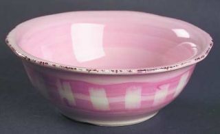 Franciscan Flora Rosa (Pink) Coupe Cereal Bowl, Fine China Dinnerware   Pink Ear