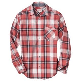 Mossimo Supply Co. Mens Button Down Shirt   Aura Red XXL