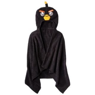 Angry Birds Hooded Towel   Black (23x51)