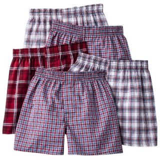 Hanes Boys 5 Pack Boxer   Assorted XL