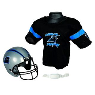 Franklin Sports NFL Panthers Helmet/Jersey set  OSFM ages 5 9