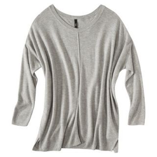 labworks Petites Long Sleeve Sweater   Gray LP