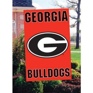 Georgia Bulldogs Applique House Flag