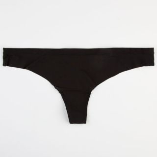 Get Bare Laser Cut Thong Black In Sizes Medium, Small, Large For Women 24247810