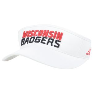 Wisconsin Badgers adidas NCAA Camp Tex Ace Visor