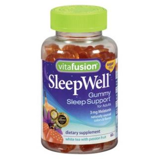 Vitafusion SleepWell Dietary Supplement Gummies for Adults   White Tea with