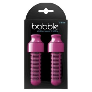 Bobble Water Bottle Filters   Magenta (2 Pack)