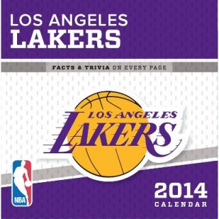 2014 Los Angeles Lakers Box Calendar