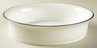 Wedgwood Reflection 8 Oval Vegetable Bowl, Fine China Dinnerware   Susie Cooper