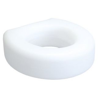 Lumex Everyday Raised Toilet Seat   White
