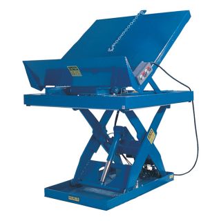 Vestil Lift & Tilt Scissor Table   4000 lb. Capacity, 48 Inch L x 36 Inch W,