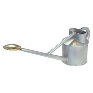 Haws 0.9 gallon Professional Outdoor Metal Watering Can in Titanium