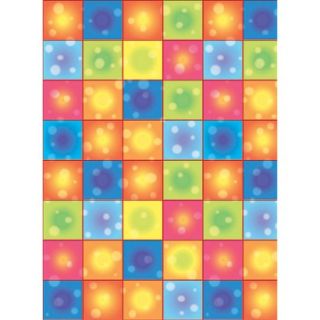 Disco Boogie Squares Room Roll