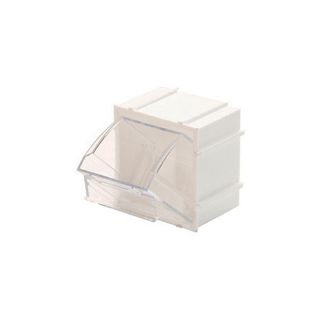 Quantum Storage Clear Tip Out Storage Bin   2 Inch x 2 1/2 Inch x 2 3/4 Inch