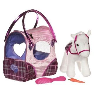Pucci Pups Pink Plaid Classic Pony Bag