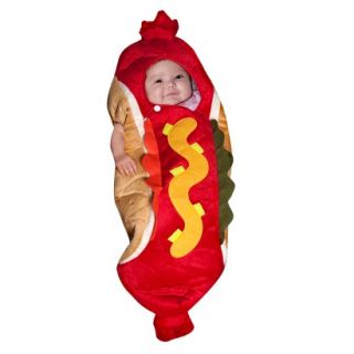 Infant Hot Dog Bunting Costume 0 6 Months