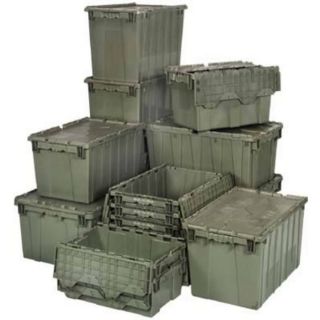 Quantum Storage Heavy Duty Attached Top Container   24 Inch x 15 Inch x 13 3/4