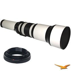 Rokinon 650 1300mm F8.0 F16.0 Zoom Lens for Samsung NX (White Body)   650Z