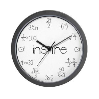  Math Clocks Wall Clock