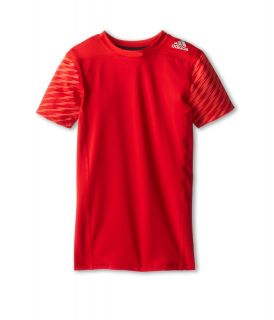 adidas Kids Baselayer Fitted S/S Boys Workout (Red)