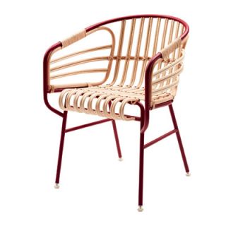 Casamania Raphia Arm Chair CM8731 VC Color Bordeaux