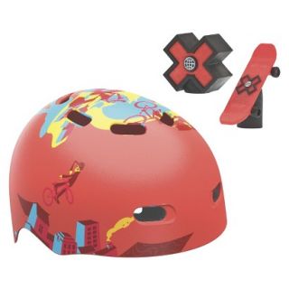 Bell XGames Child Recon Helmet Pack   Red