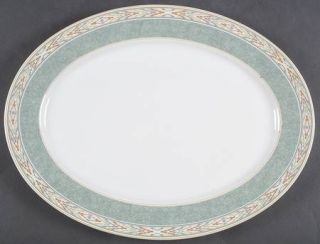 Wedgwood Aztec 15 Oval Serving Platter, Fine China Dinnerware   Home Collection
