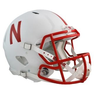 Riddell NCAA Nebraska Speed Authentic Helmet   White
