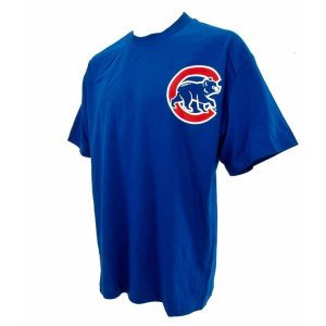 Chicago Cubs Majestic MLB Official Wordmark T Shirt