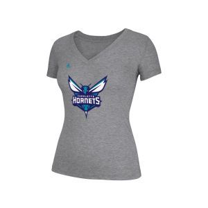 Charlotte Hornets adidas NBA Womens V Neck T Shirt