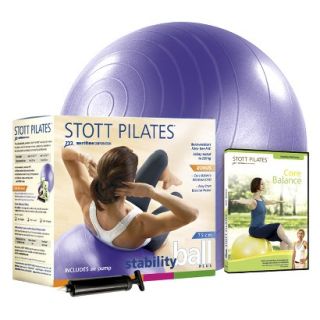 STOTT PILATES Power Pack Stability Ball   Purple(75cm)