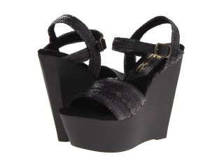 Sbicca La Palma Womens Wedge Shoes (Black)