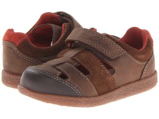 Clarks Kids Arden Boys Shoes (Brown)