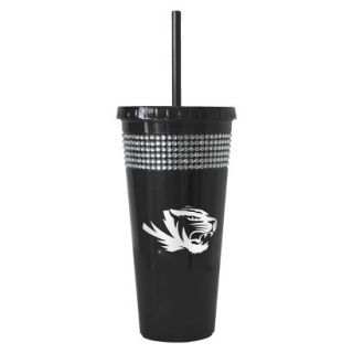 Boelter Brands NCAA 2 Pack Missouri Tigers Bling Double Walled Tumbler with