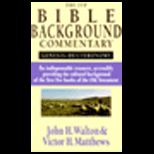 IVP Bible Background Commentary  Genesis Deuteronomy