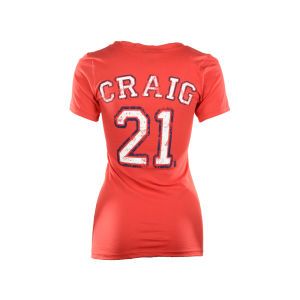 St. Louis Cardinals Allen Craig Majestic MLB Womens Sugar Player T Shirt