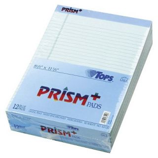 TOPS Prism Plus Colored Pads, Legal Size, Letter   Blue (50 Sheets Per Pad)