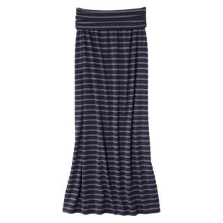 Mossimo Supply Co. Juniors Foldover Maxi Skirt   Oxford Blue/Thundering Gray