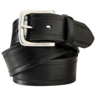 Merona Mens Leather Belt   Black XXL