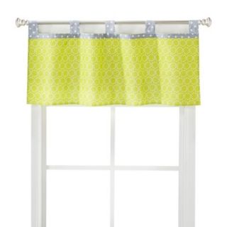 Valance Lime Circle Block