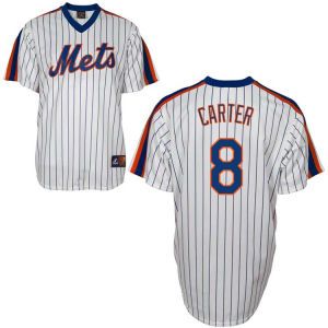 New York Mets Gary Carter Majestic MLB Cooperstown Fan Replica Jersey