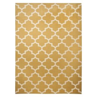 Maples Fretwork Accent Rug   Gold (26x4)