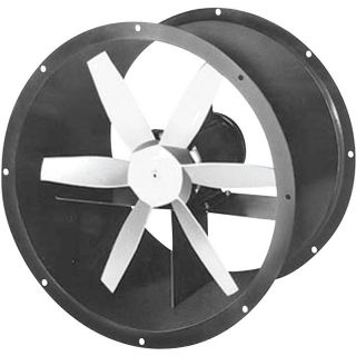 TPI Tubeaxial Direct Fan   6510 CFM, 24 Inch, 3 Phase, Model TXD24 1/2 3