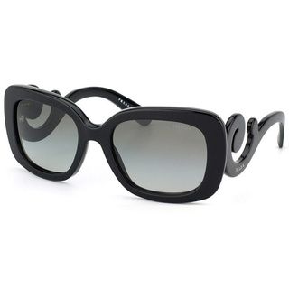 Prada Womens Pr 27os 1ab3m1 Gloss Black Minimal baroque Sunglasses