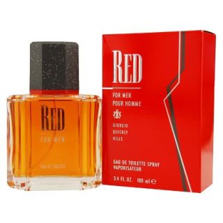 Mens Red by Giorgio Beverly Hills Eau de Toilette   3.4 oz