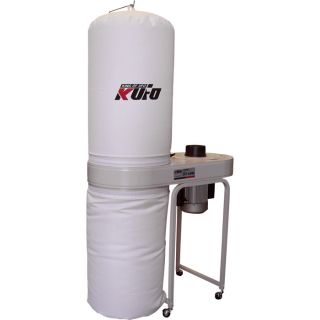 KUFO SECO Wheeled Dust Collector   2 HP, 1550 CFM, Model UFO 101H